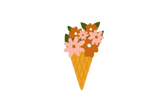 Discover the Charm of Waffle Cone Ice Cream Bouquet Flowers
