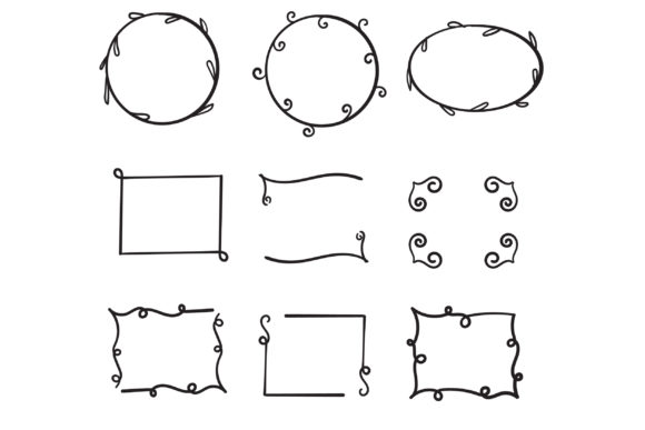 Enhance Your Designs with Doodle Ornamental Frames