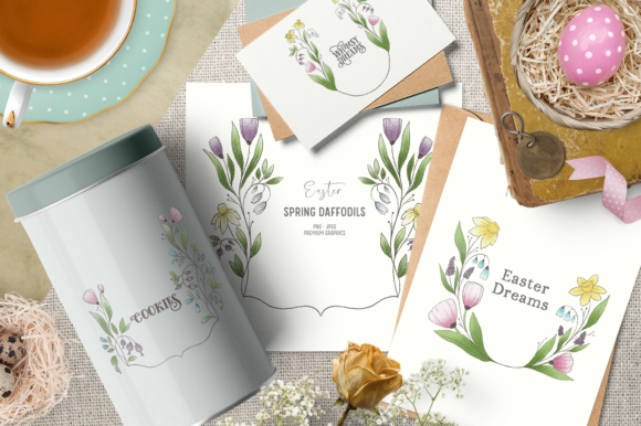 Enhance Your Designs with Vintage Easter Clipart