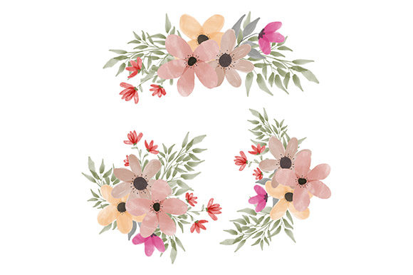 Explore the Beauty of Watercolor Flower Bouquets