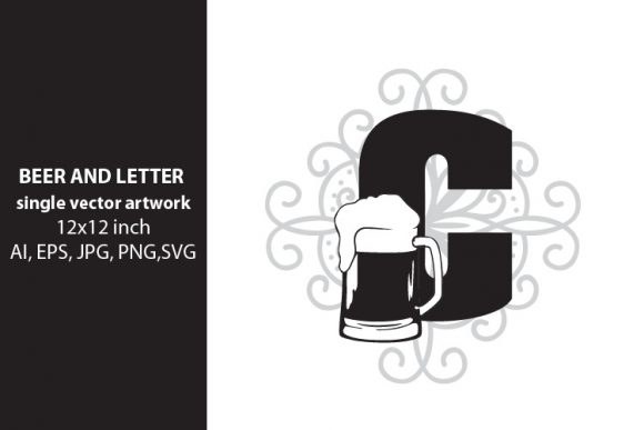 Exploring the Versatility of Beer, Monogram Letter C for Creative Projects