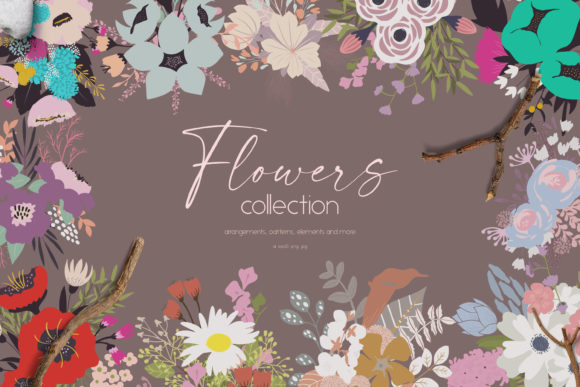 Flowers Collection: A Comprehensive Guide to Unique Floral Illustrations and Patterns
